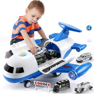 Large Aircraft Car Educational Toy For Kids Learning Play