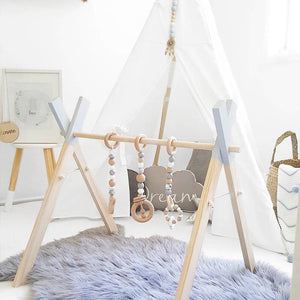 The Perfect Playtime Solution: Wooden Baby Infant Fitness Frame